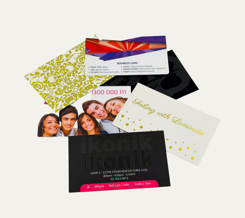Scodix & Metallic Business Cards