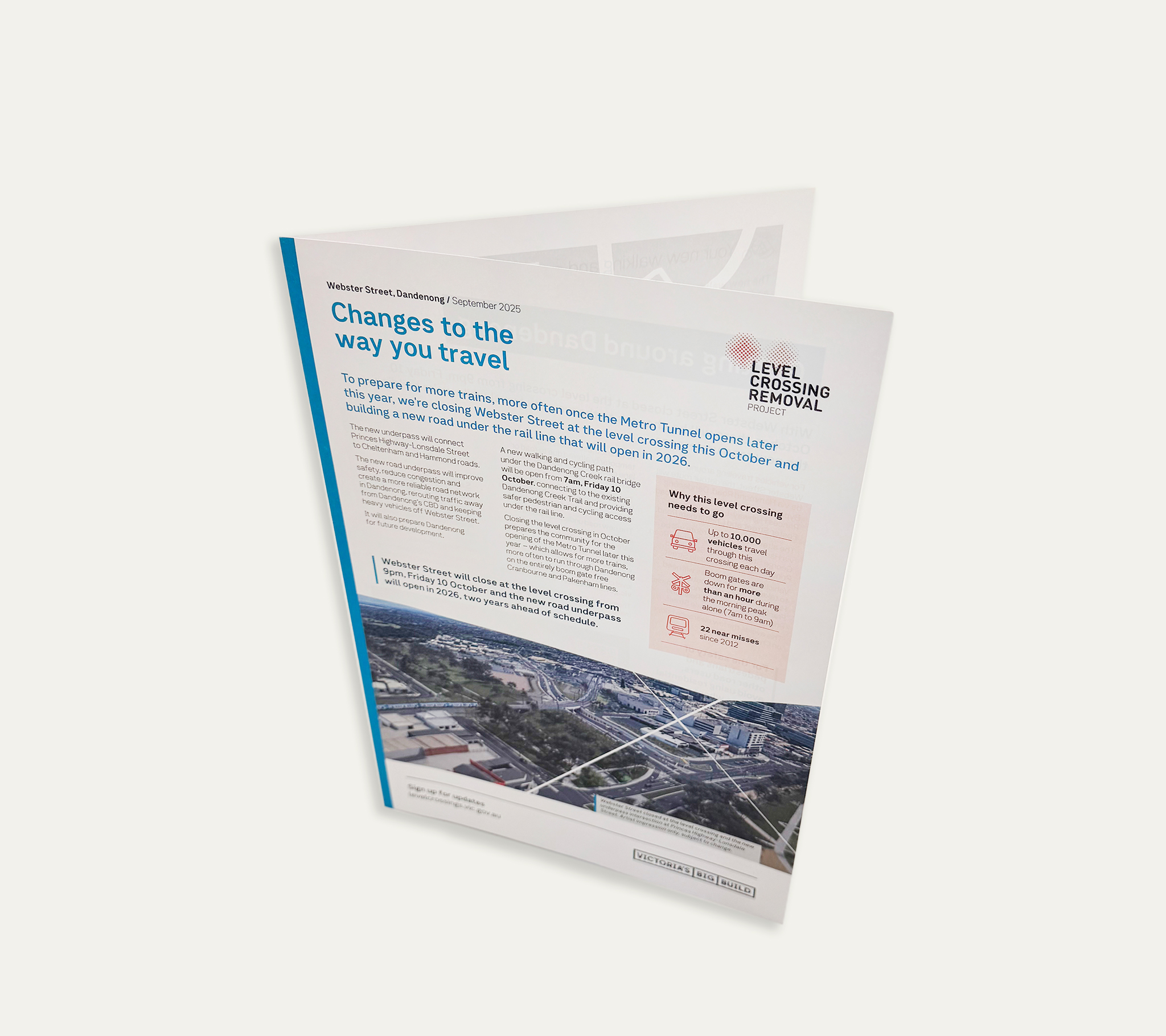 Brochures – A3 folded to A4